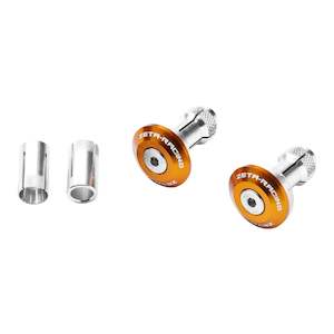 Bar Ends: Zeta Bar End Plug 29mm 2pcs - Gold