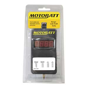 Motobatt Volt Meter 6V/12V