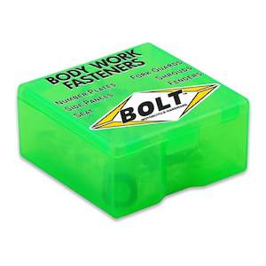 Body Plastic Bolt Kits: BOLT PLASTICS FASTENER KIT KAW KX65 00-