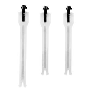 Boot Straps: Leatt 3.5 Boot Strap Kit 3-pcs - White