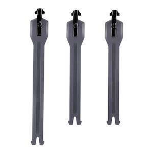 Leatt 3.5 Boot Strap Kit 3-pcs - Gray