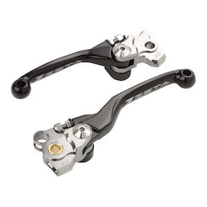 Zeta Pivot Lever Set FP - Kawasaki - Black