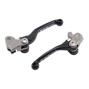 Zeta Pivot Lever Set FP - Kawasaki KX250F/ 450F '05-'12 - Black
