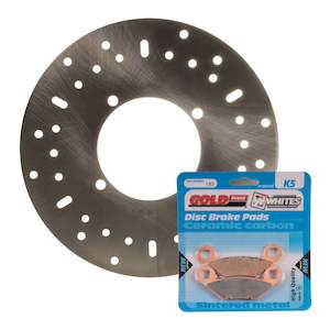 Brake Rotor Pad Kits: Brake Disc & Pad Front Kit - Polaris Sportsman 570 UTE '15-'17