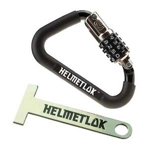 Cable Locks: Rocky Creek HelmetLok and Stainless Steel T-Bar Combined