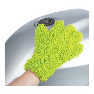 Cleaning Brushes: Oxford Wash Mitt Sponge - Yellow