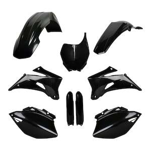 Complete Plastic Kits: Polisport Full Kit Yamaha YZ250F/YZ450F ('08-'09) - Black