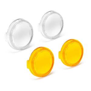 Denali Spare Parts: Denali Snap-on Beam Filter for DR1 Spot Beam Pattern - Clear (Pair)