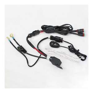 Denali Spare Parts: Denali Single Intensity 2-Light Harness w/ Lighted Switch