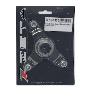 Disc Protectors: Zeta Front Disc Guard Mounting Kit Yamaha YZF250/450 '14-, YZ250FX '1-