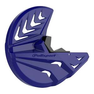 Disc Protectors: Polisport Disc Protector Yamaha YZ125/250 '08-'18 - Blue
