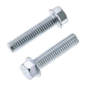 Bolts: Bolt 6x25mm Hex Flange Bolts (Packet of 10)
