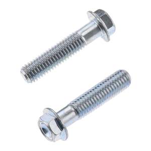 Bolts: Bolt 8x1.25x35mm Hex Flange Bolts (Packet of 10)