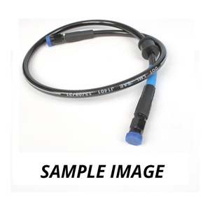 Brake Lines: Whites Premade Brake Line - 1100mm - (Dark Smoke)