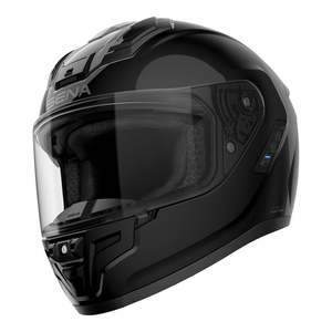 Apparel: Sena Phantom ANC Smart Helmet with Mesh Comms - Gloss Black