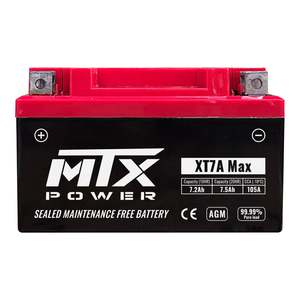 Agm Batteries: MTX Power Battery AGM - XT7A Max