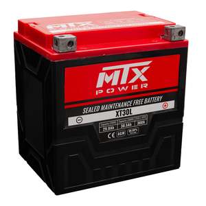 Agm Batteries: MTX POWER XT30L 12V AGM BATTERY *2