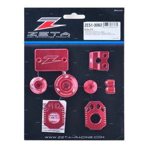Accessories: Zeta Billet Kit CRF250 Rally - Red