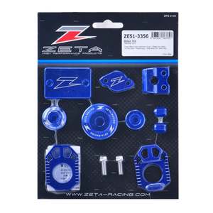 Accessories: Zeta Billet Kit WR250R/X - Blue