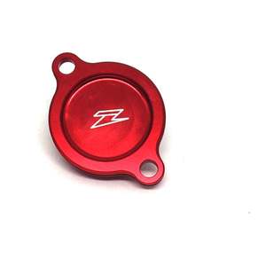 Accessories: Zeta Oil Filter CVR KX450F - Red
