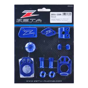 Accessories: Zeta Billet Kit - Yamaha YZ125 / YZ250 (2009+) - Blue