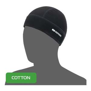 Apparel: Oxford Skull Cap Cotton 2-Pack Black