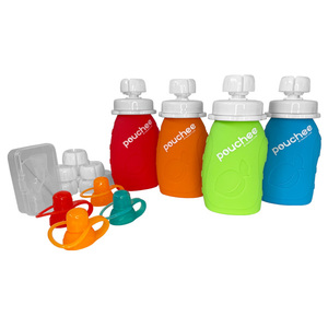Products: Pouchee Eco-Friendly Silicone Reusable Food Pouch - Ultimate Set