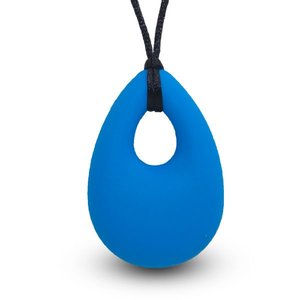 Products: Silicone pendant necklace teether - Blue