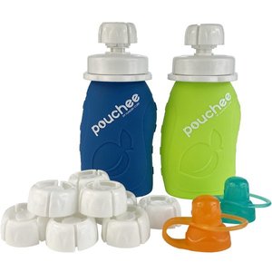 Pouchee Toddler Set Reusable Baby Food Pouches NZ