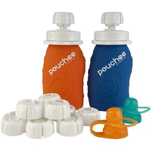 Pouchee Toddler Set Reusable Baby Food Pouches NZ
