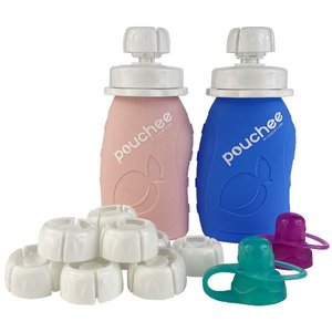 Pouchee Toddler Set Reusable Baby Food Pouches NZ