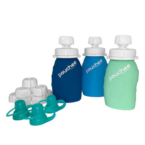Pouchee Deluxe Set Reusable Baby Food Pouches NZ