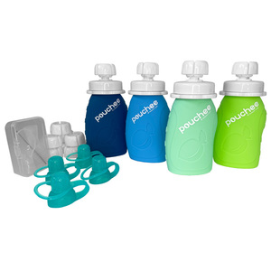 Pouchee Eco-Friendly Silicone Reusable Food Pouch - Ultimate Set
