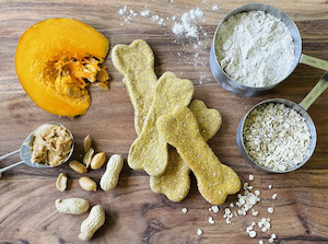 Large Pumpkin & Peanut butter Bone