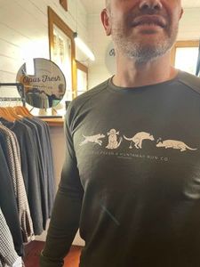 Opus Fresh x Huntaway Run Co. Merino Long Sleeve Tee