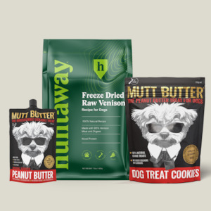 Raw Venison Dog Food: Venison & Peanut Butter Treat Pack