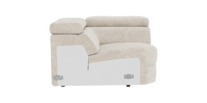 Stevie Modular Corner with Adjustable Headrest in Fabric