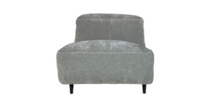 Products: Harlow Modular 1.5 Seater Armless Chair with Adjustable Headrest in Fabric