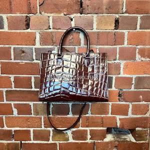 bags: JEAN PAUL GAULTIER Crocodile leather satchel