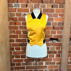 Moschino 1: MOSCHINO Early 1990's "bomber' vest