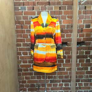 MOSCHINO 1990'S Paint Drip suit