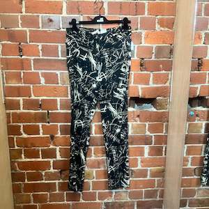 MOSCHINO 1990's 'School Desk Graffiti' pants