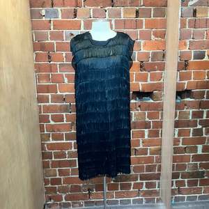 Products: MARGIELA VISCOSE RAYON TASSLED DRESS WINTER 2001