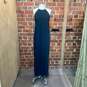 Martin Margiela: MARGIELA CHOKER  halter neck silk gown Spring 2000