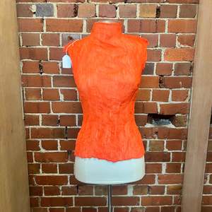 PLEATS PLEASE crinkle top