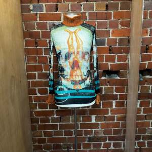 Products: JEAN PAUL GAULTIER 1990's cyber anatomy mesh top