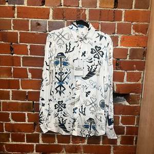 Vivienne Westwood: VIVIENNE WESTWOOD 2025 Runway hand drawn shirt