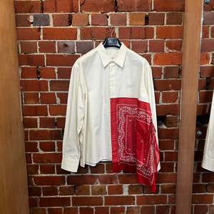 Products: LAVIN scarf drape shirt