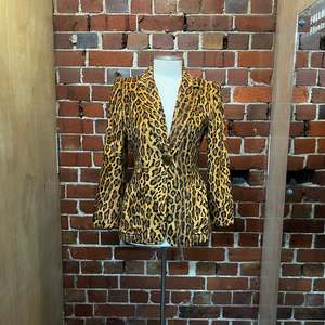 Moschino 1: MOSCHINO 1990's leopard faux fur jacket