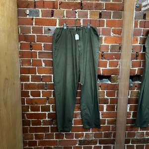 YOHJI YAMAMOTO drawstring cotton pants